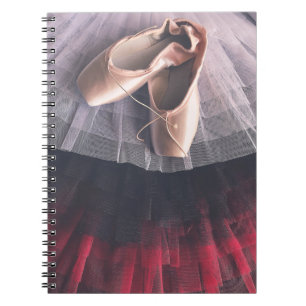 Cuaderno - zapatos y tutú de Pointe