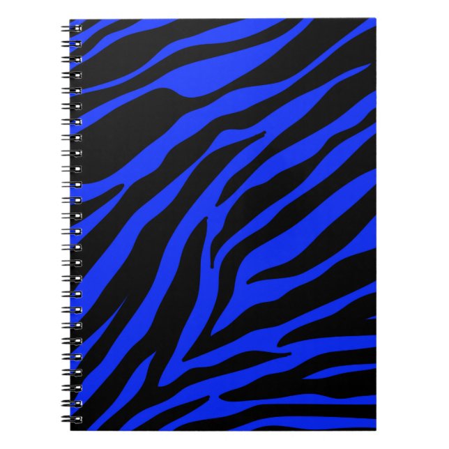 Cuaderno zebra azul (Frente)