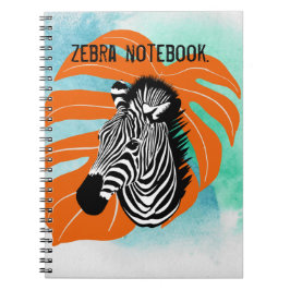 Cuaderno Zebra del océano azul