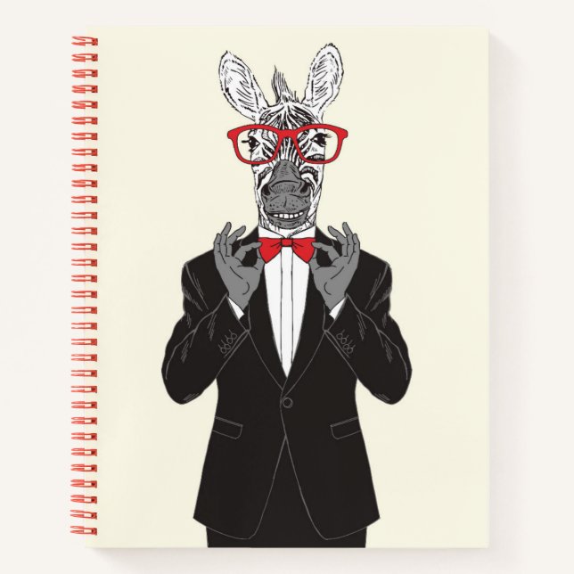 Cuaderno Zebra Gentleman (Anverso)