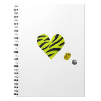 Cuaderno Zebra-heart