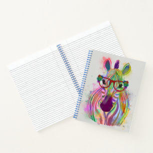 Cuaderno Zebra Rainbow Splash