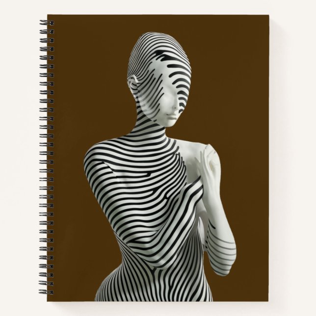 Cuaderno Zebra Woman (Anverso)