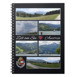 Cuaderno Zell am See, bloc de notas de Austria