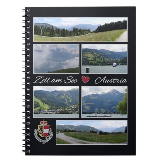 Cuaderno Zell am See, bloc de notas de Austria (Frente)