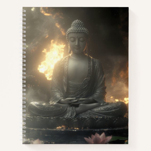 CUADERNO ZEN - BUDISMO - MEDITACIÓN (Anverso)