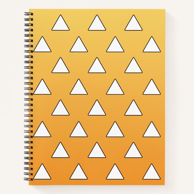 Cuaderno Zenitsu Notebook (Anverso)