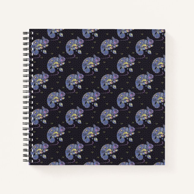 Cuaderno Zentangle Lizard (Anverso)