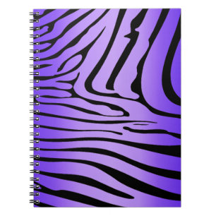 Cuaderno Zesty Zebra Purple