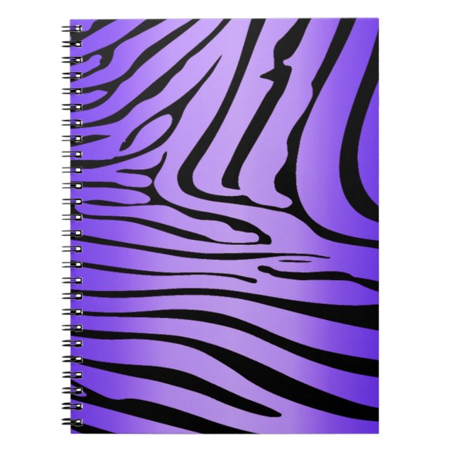 Cuaderno Zesty Zebra Purple (Frente)