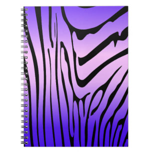 Cuaderno Zesty Zebra Purple