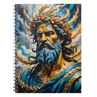 Cuaderno Zeus Jupiter Dios griego antiguo