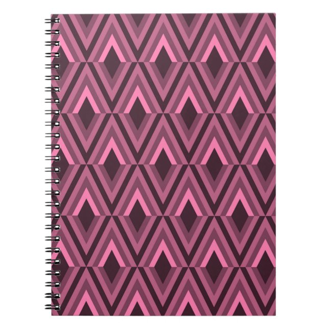 Cuaderno Zig Zag de origen geométrico sin soldadura (Frente)