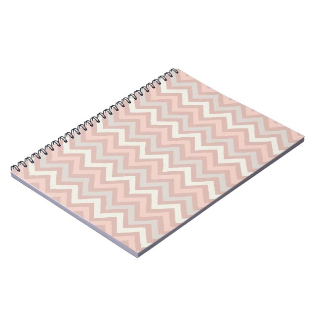 Cuaderno Zig Zag Stripes Dibuja En Una Acuarela Tranquila (Lado Izquierdo)