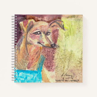 Cuaderno "Ziggy The Dog in Overalls"