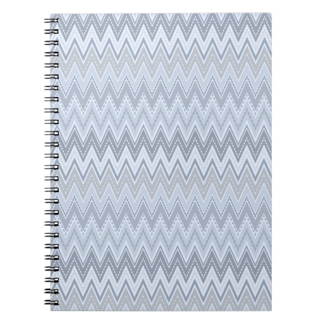 Cuaderno Zigzag azul claro (Frente)