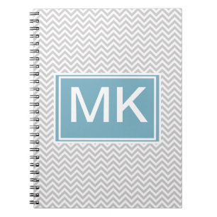 Cuaderno Zigzag gris simple