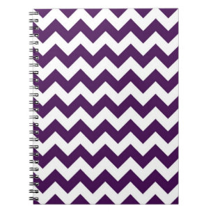 Cuaderno Zigzag morado y blanco