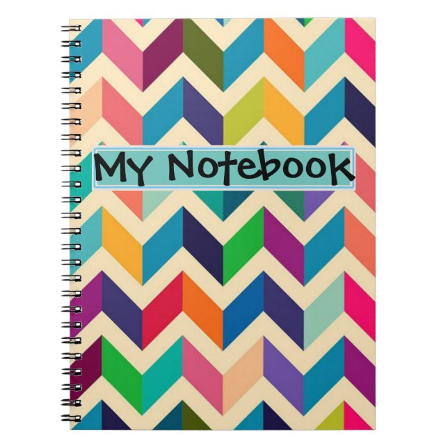 Cuaderno - Zigzag Multicolor (Frente)