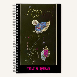 Cuaderno "Zigzag" por nombre Kandinsky personalizado