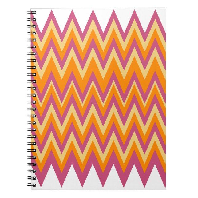Cuaderno ZigZag tribal azteca (Frente)