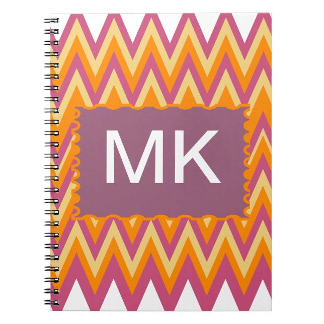 Cuaderno ZigZag tribal azteca (Frente)