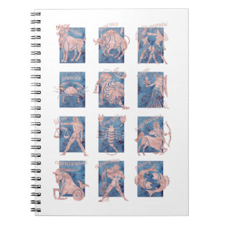 Cuaderno Zodiac 12 Star Signs Notebook
