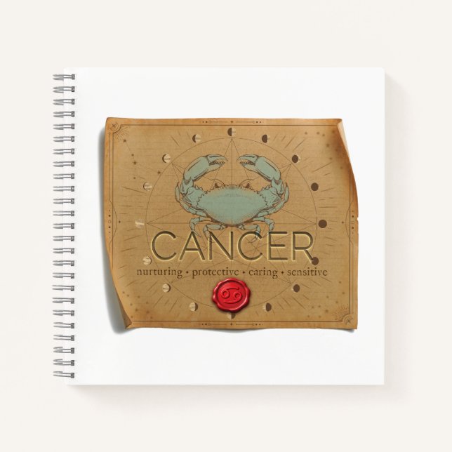 Cuaderno Zodiac - Cancer - Journal (Anverso)