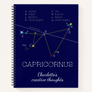 Cuaderno Zodiac Constellation Capricornus