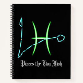 Cuaderno Zodiac Constellation Pisces Notebook