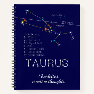 Cuaderno Zodiac Constellation Taurus