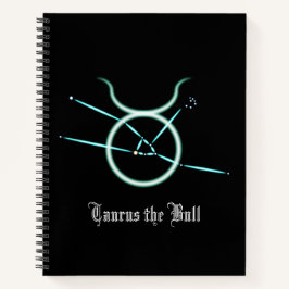 Cuaderno Zodiac Constellation Taurus Notebook