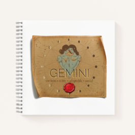 Cuaderno Zodiac - Gemini - Journal