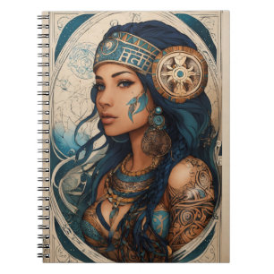 Cuaderno "Zodiac Princess Spiral Notebook"