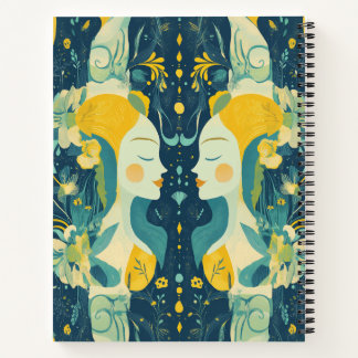 Cuaderno Zodiac Vibes Gemini - Portátil Espiral