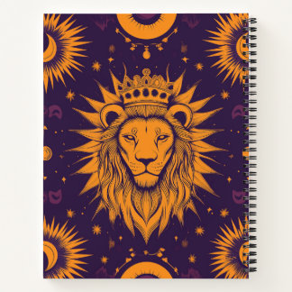 Cuaderno Zodiac Vibes Leo - Bloc de notas en espiral