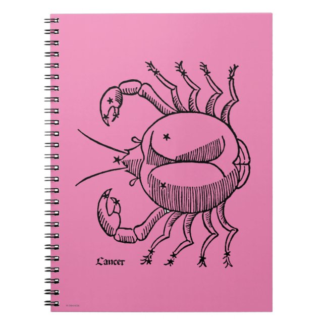 Cuaderno Zodiaco: Cáncer, 1482 (Frente)