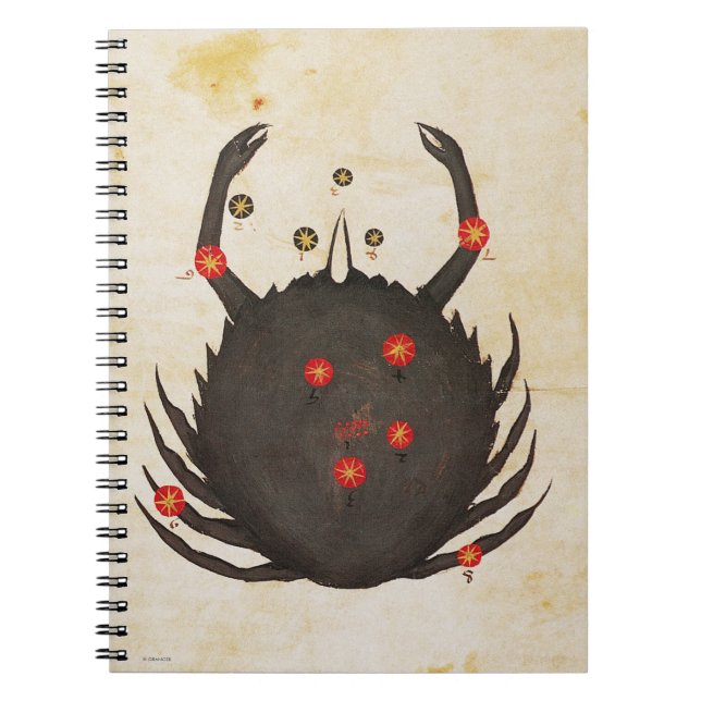 Cuaderno Zodiaco: Cáncer, C1350 (Frente)