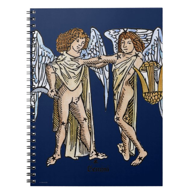 Cuaderno Zodiaco: Géminis, 1482 (Frente)