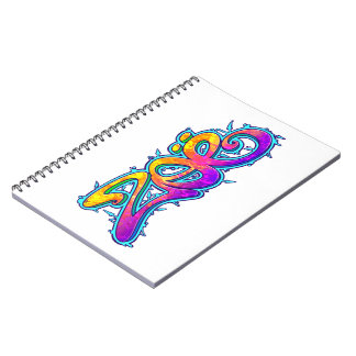 Cuaderno ZOE grafiti nombre -