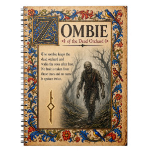 Cuaderno Zombie, Arte de Bestiario Medieval