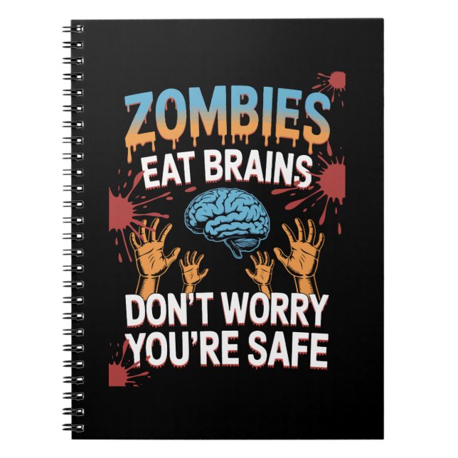 Cuaderno Zombie de Halloween (Frente)