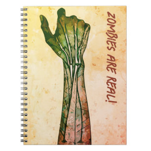 Cuaderno Zombie Hand