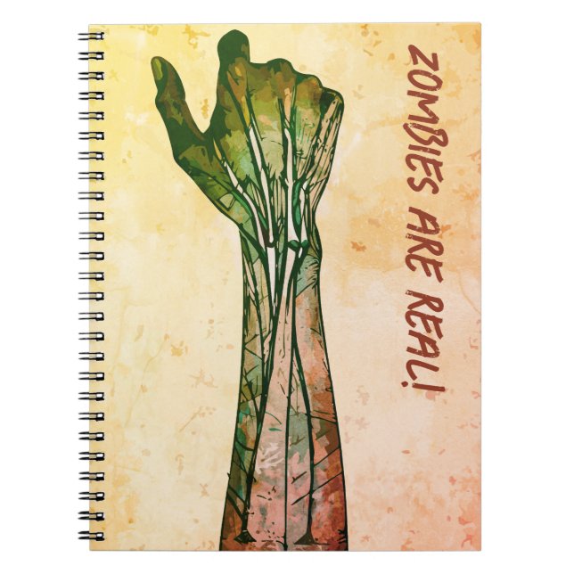 Cuaderno Zombie Hand (Frente)