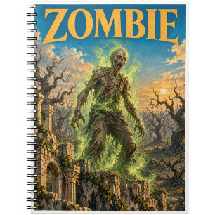 Cuaderno Zombie, Monstruo de Fantasía Gótica