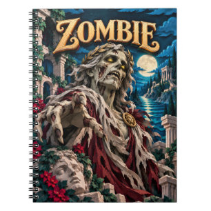 Cuaderno Zombie, Monstruo de Recorte de Papel