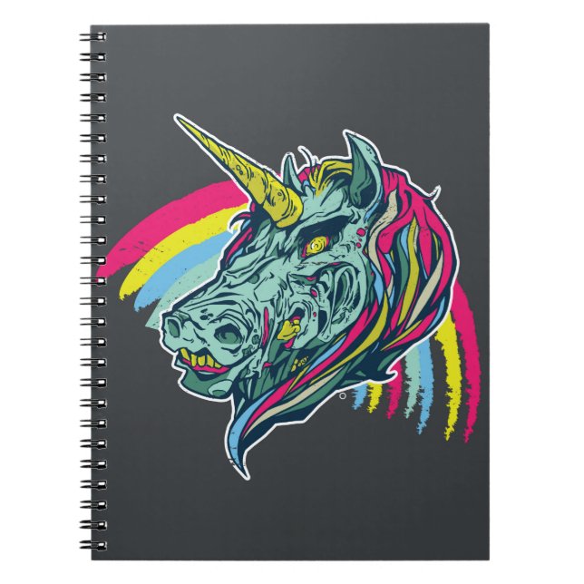 Cuaderno Zombie Unicorn (Frente)