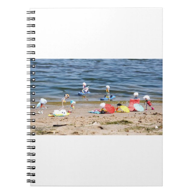 Cuaderno Zomer op het strand met de Fubby's  (Frente)