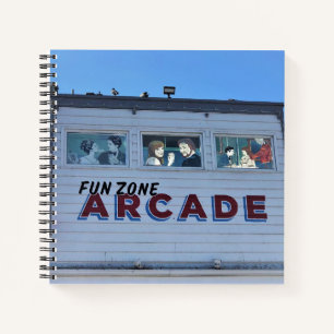 Cuaderno Zona de diversión de Balboa, Newport Beach, Califo