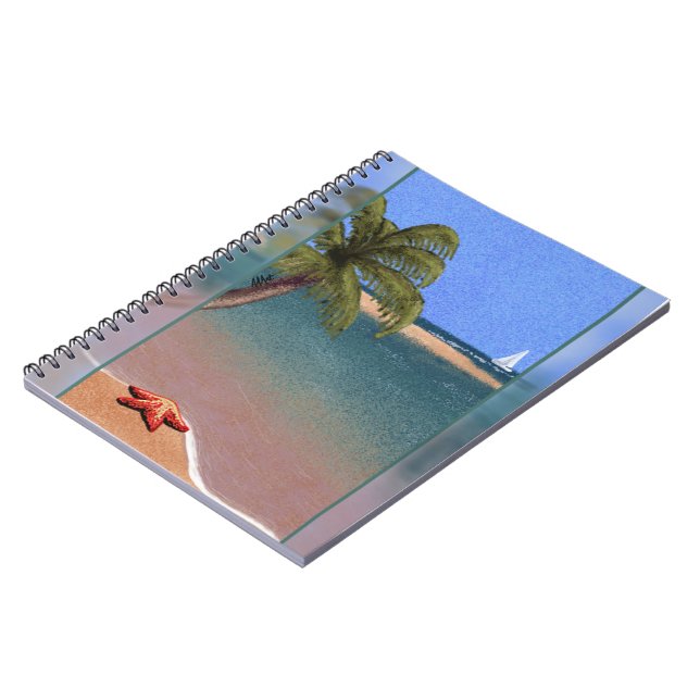 Cuaderno Zonas tropicales de la estrella de mar (diario) (Lado Izquierdo)